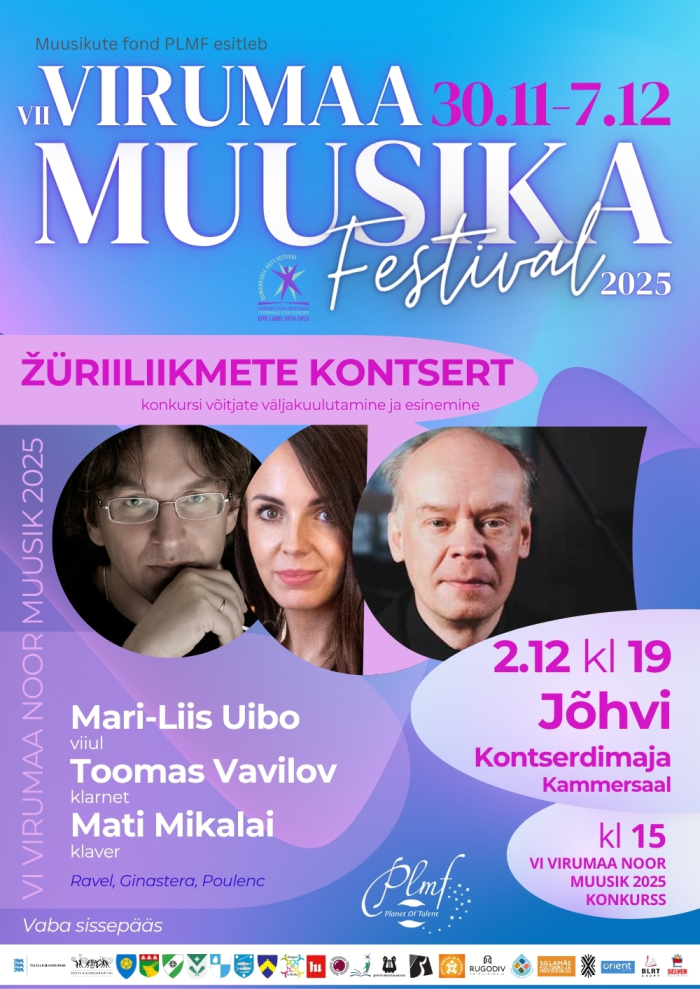 VI VIRUMAA NOOR MUUSIK KONKURSI ŽÜRIILIIKMETE KONTSERT