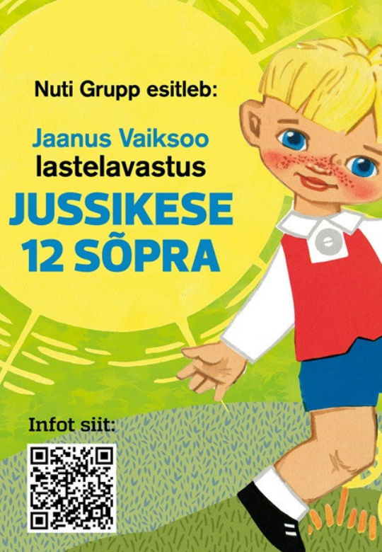 Lastelavastus ”Jussikese 12 sõpra”