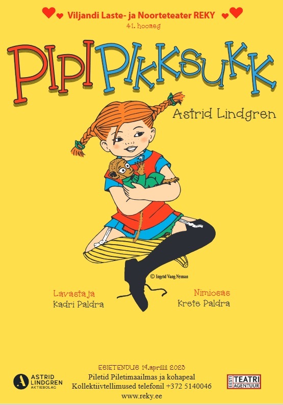 “Pipi Pikksukk” Astrid Lindgren