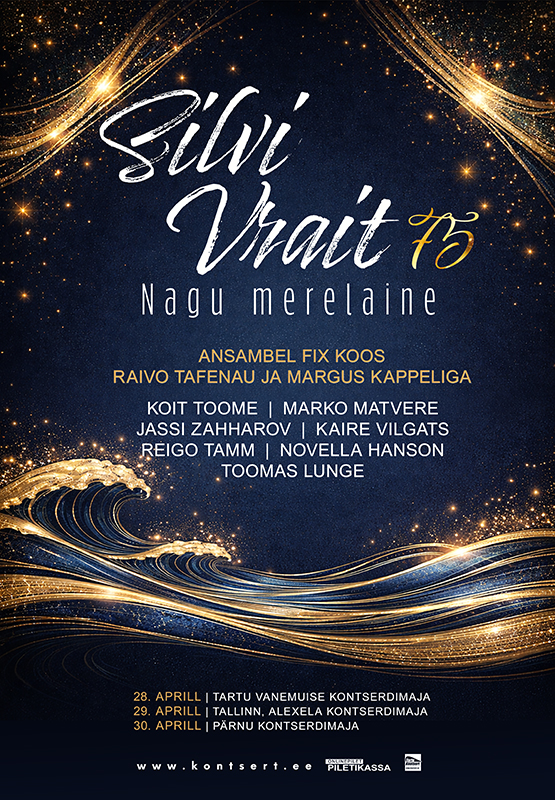 Silvi Vrait 75 ”Nagu merelaine”