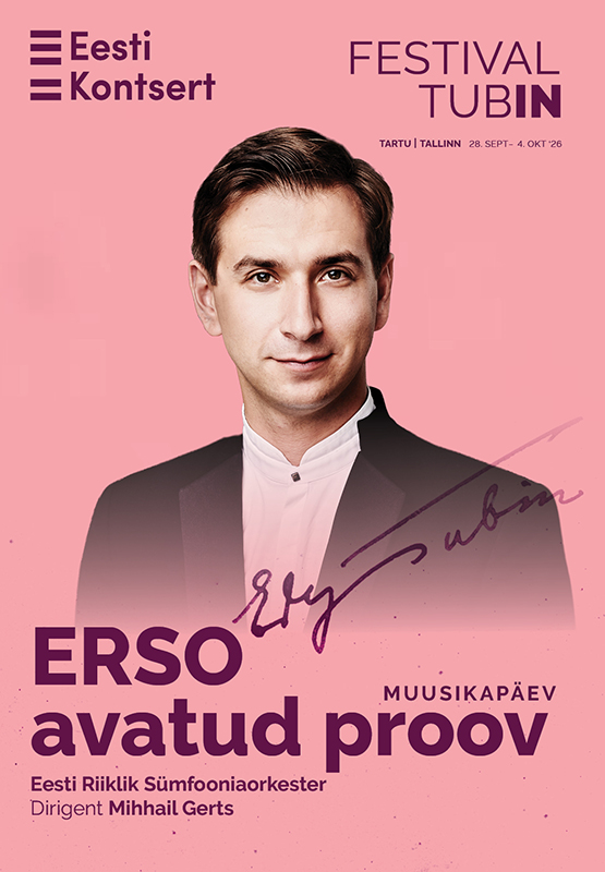 Festival TubIN. Rahvusvaheline muusikapäev. Avatud proov Eesti Riikliku Sümfooniaorkestriga