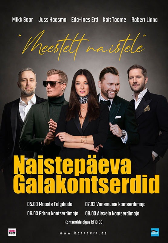Naistepäeva galakontsert ”Meestelt naistele”
